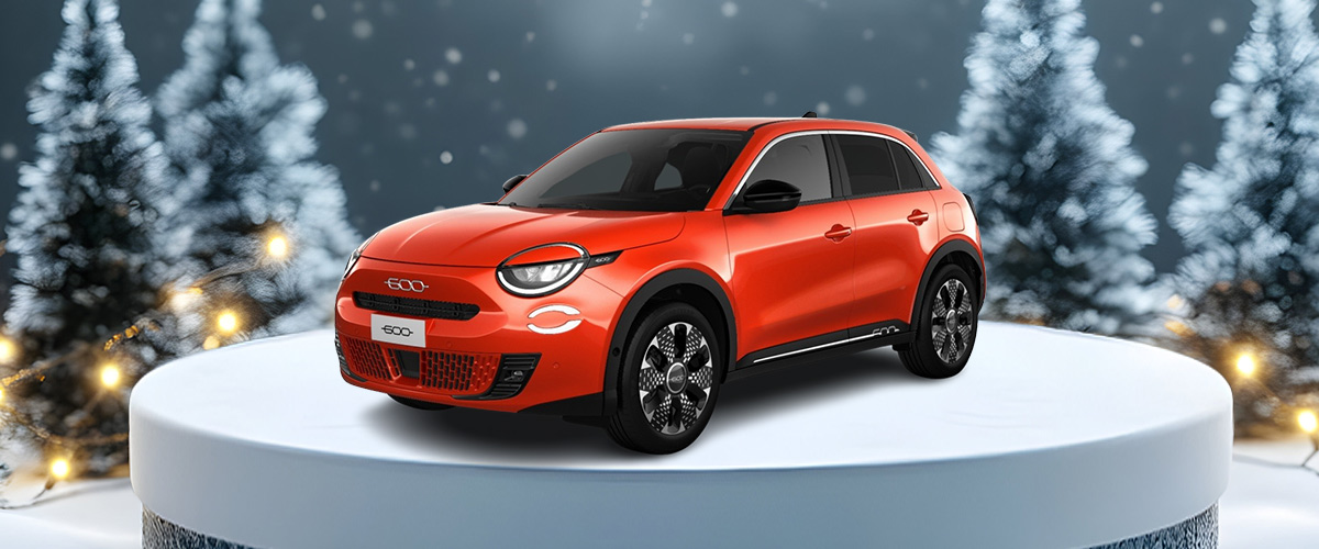 Bild zeigt den Fiat 600 Hybrid