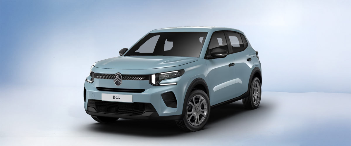 Bild zeigt den Citroen eC3