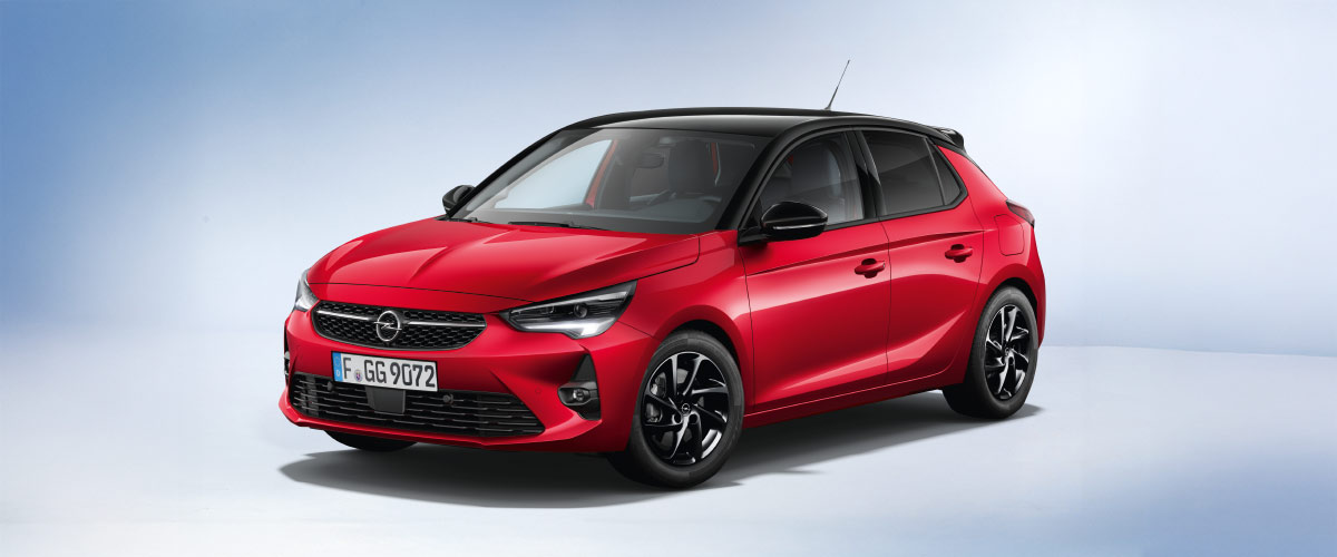 Bild zeigt den Opel Corsa Yes von Vorne