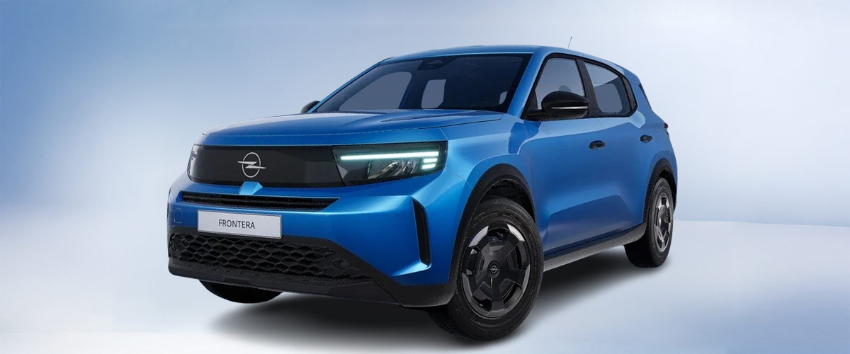 Bild zeigt den Opel Frontera von Vorne