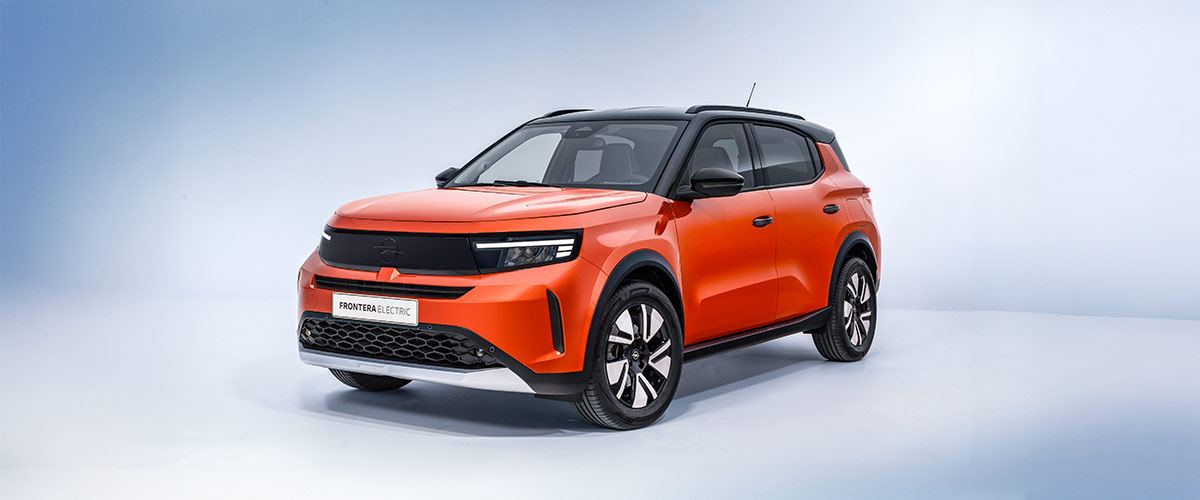 Bild zeigt den Opel Frontera von Vorne