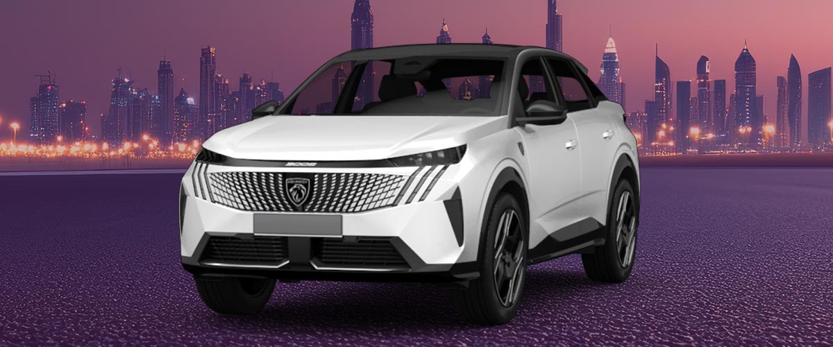 Bild zeigt den Peugeot E 5008