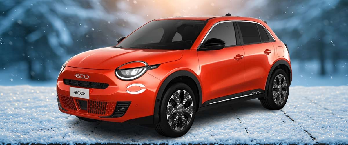 Bild zeigt den Fiat 600 Hybrid