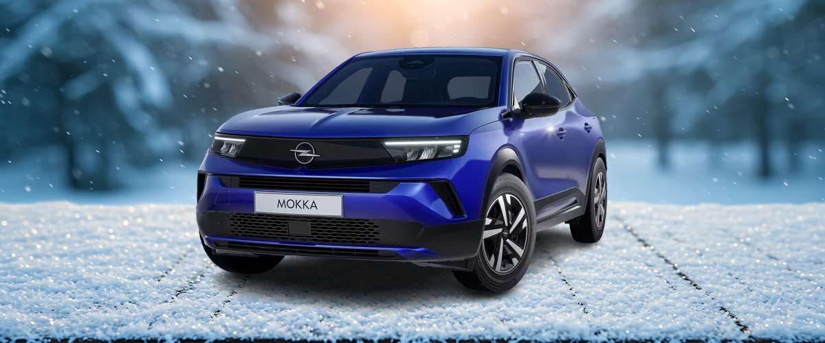 Bild zeigt den Opel Mokka von vorne