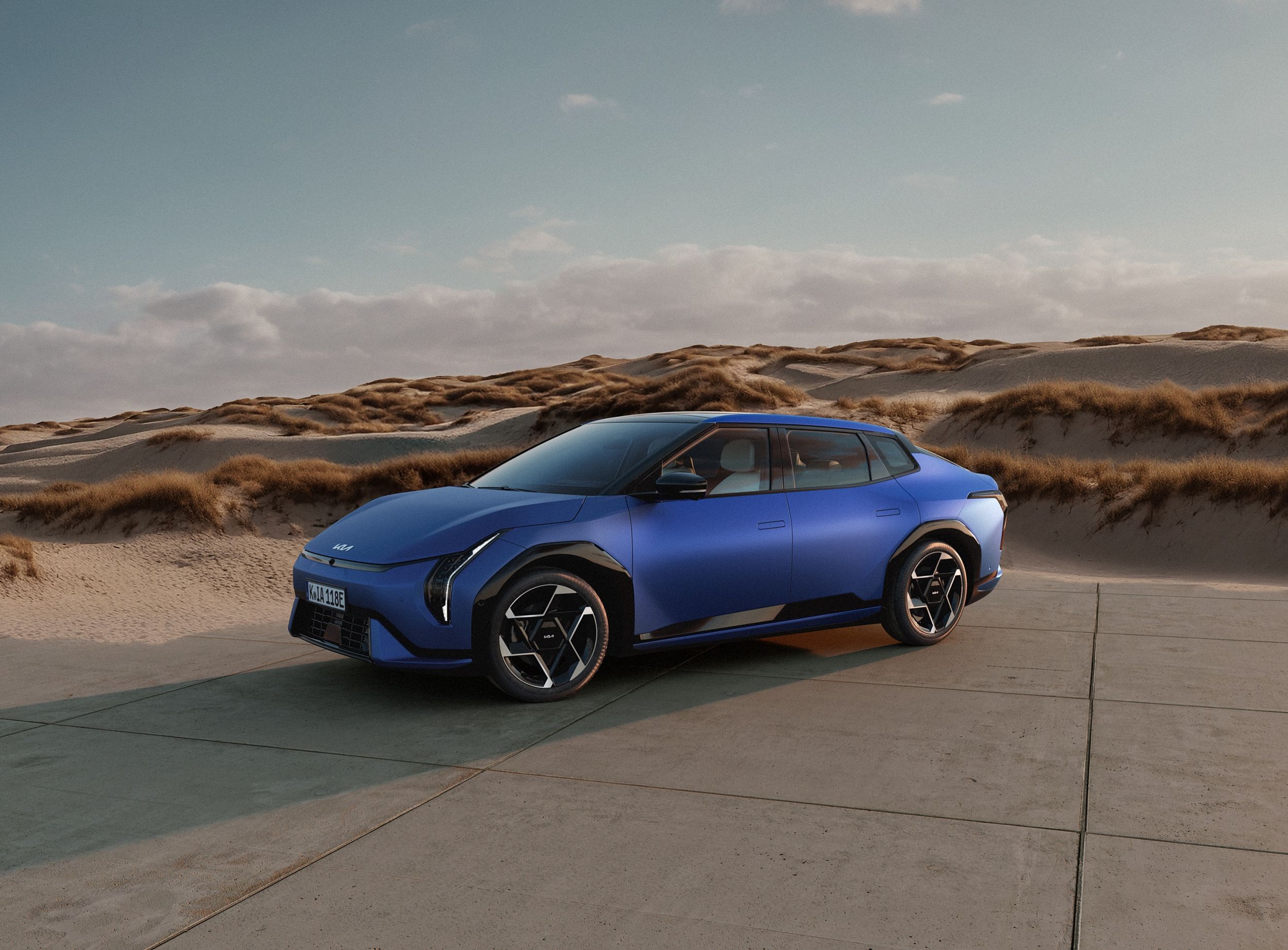 Bild zeigt den Kia EV4