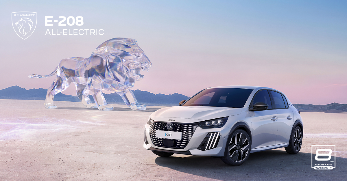 Bild zeigt den Peugeot 2008 von Vorne