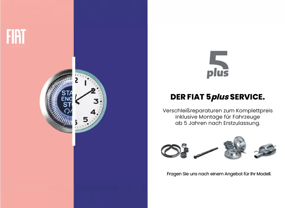 Fiat 5plus Service