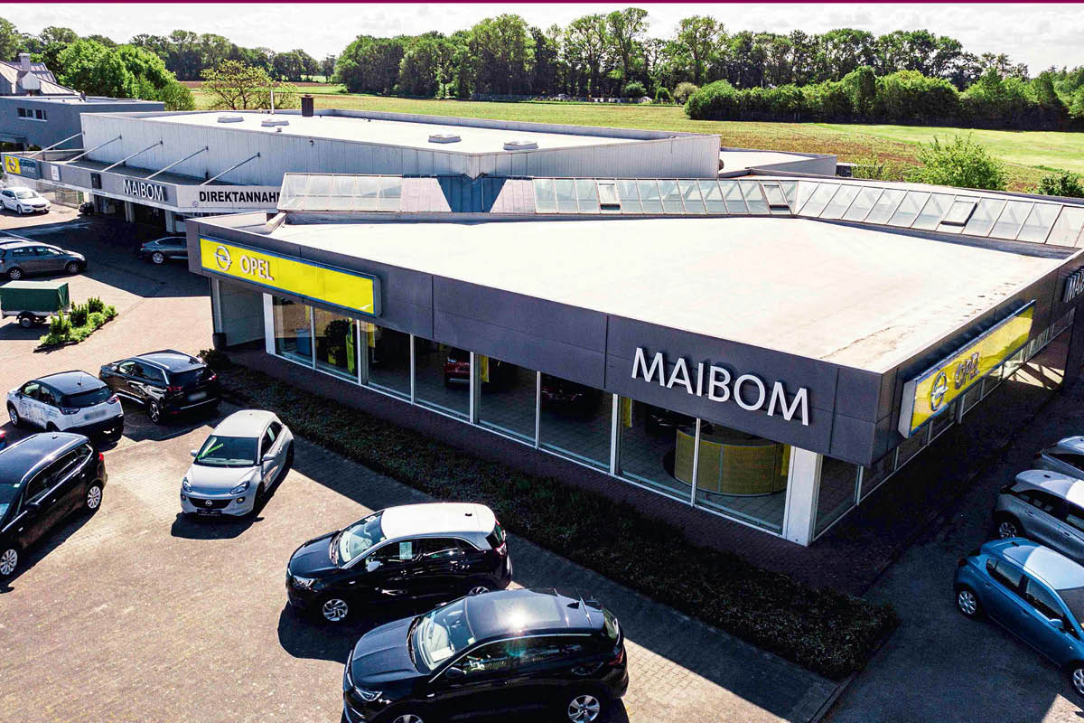 Standort Wesel bei Auto Maibom